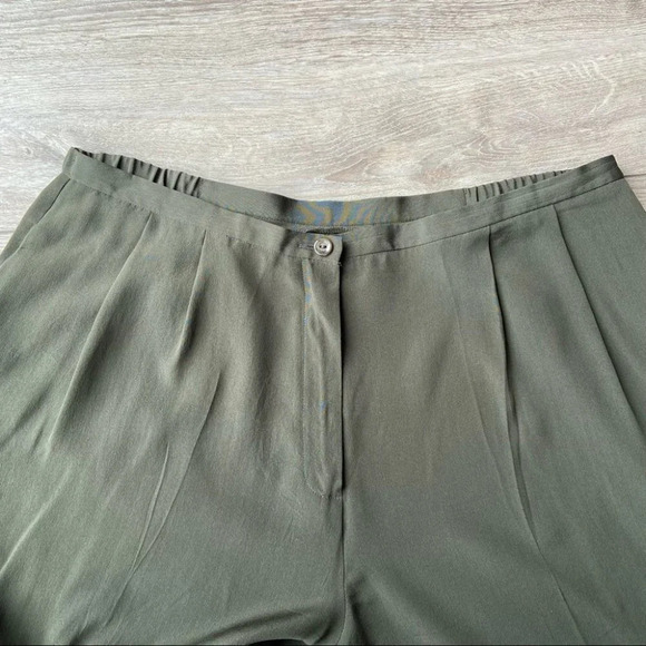 Nygard Collection Pure Silk  Relaxed Pants - Picture 3 of 12